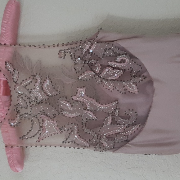 Stunning Sue Wong Mauve gown size 6 - Picture 7 of 13